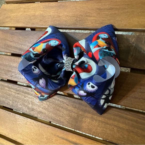 NWOT Handmade The Nightmare Before Christmas Hair Bow/2pc - Picture 5 of 9